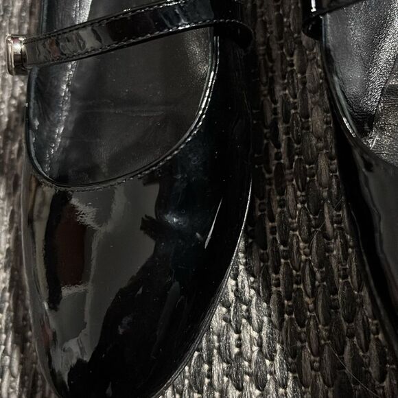 LOUIS VUITTON Patent Uniformes Ballet Flats Black - Picture 10 of 11